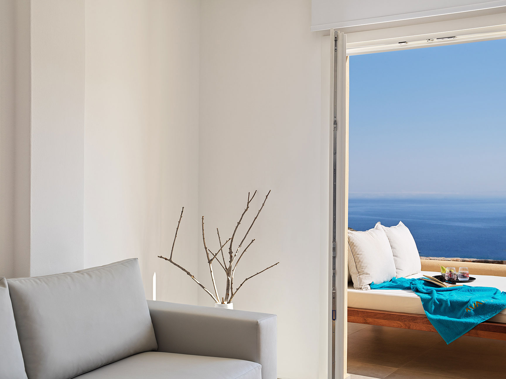Avaton luxury hotel in Folegandros